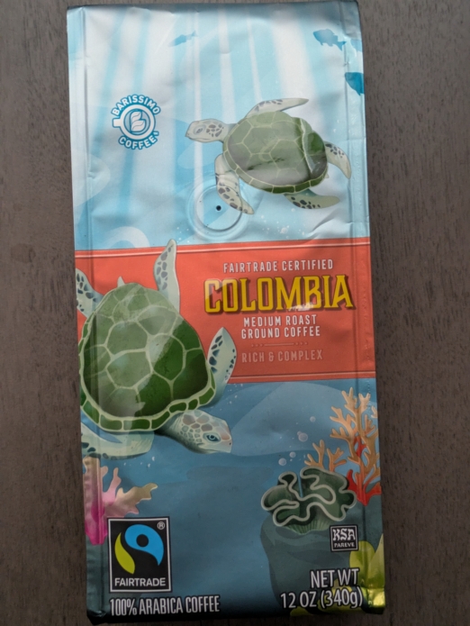 Barissimo Colombia Single Origin Ground  Coffee 12oz (Dark Roast)