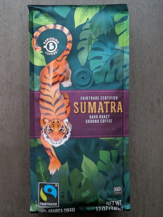 Barissimo Sumatra Single Origin Ground Coffee 12oz (Dark Roast)