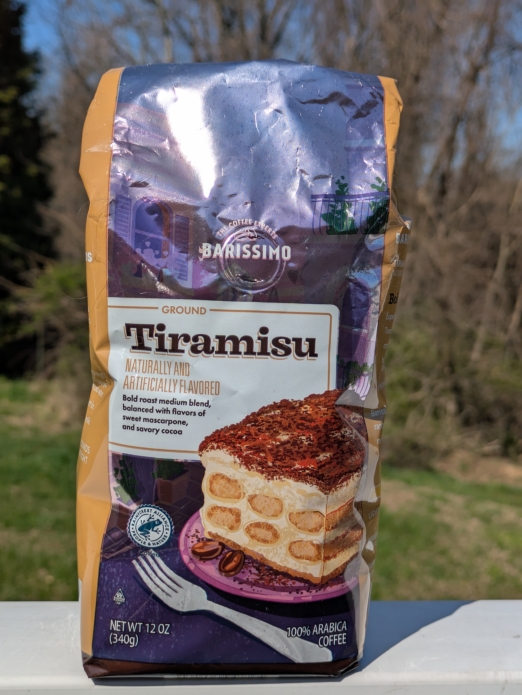 Barissimo Tiramisu Flavored Ground Coffee  12oz (Medium Roast)