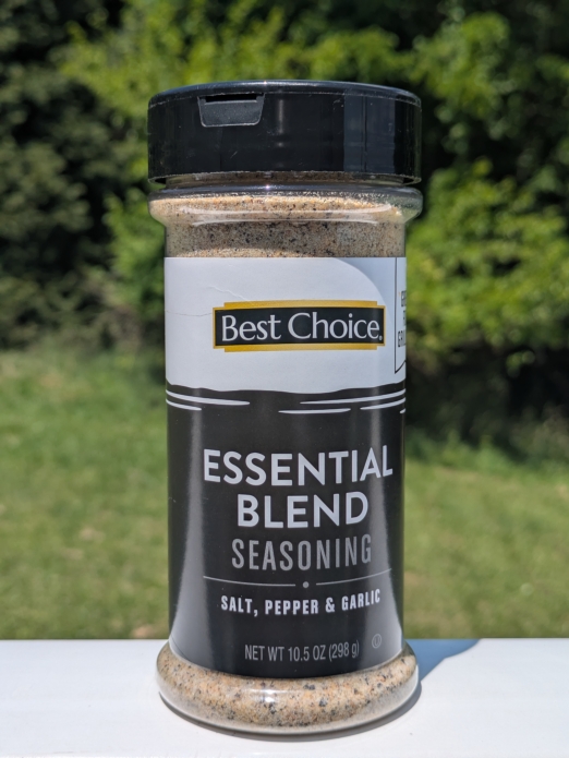 Best Choice Essential Blend [Salt, Pepper, Garlic] Seasoning 10.5oz