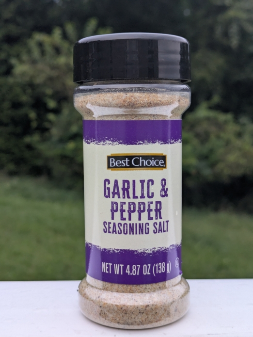 Best Choice Garlic & Pepper Seasoning Salt 4.87oz