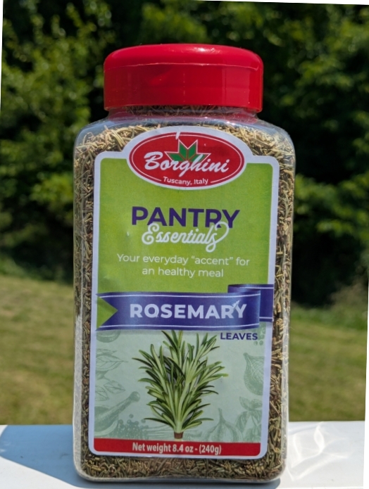 Borghini Pantry Essentials Herbs Seasoning 8.4oz (Rosemary Leaves)