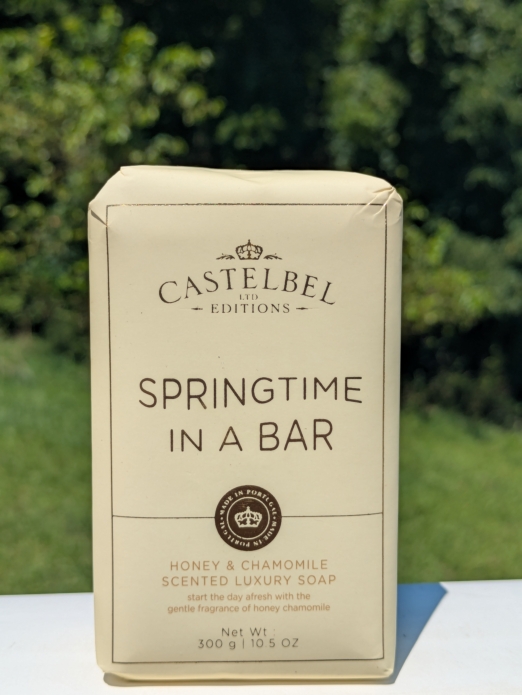 CastelBel Spring Time Scented Luuxury Soap 10.5oz [Honey & Chamomile]