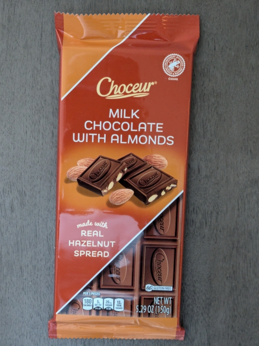 Choceur Premium Quality Chocolates with Almonds Bar 5.29oz (Milk Chocolate)