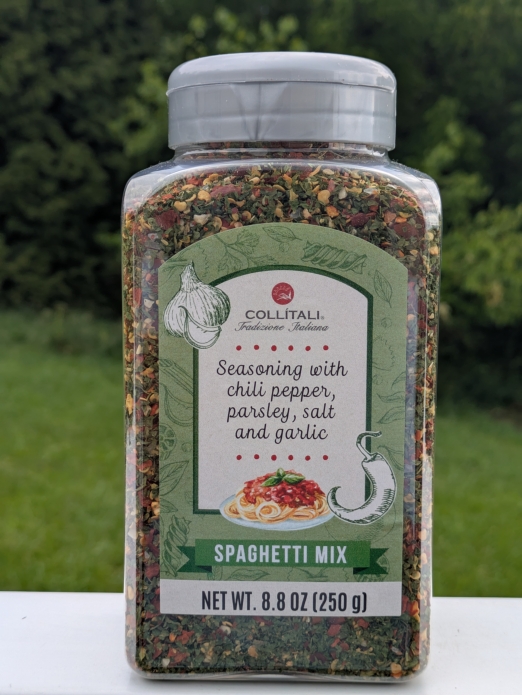 Collitali Seasoning with Chili Peppers, Parsley, Salt & Garlic 8.8oz (Spaghetti)