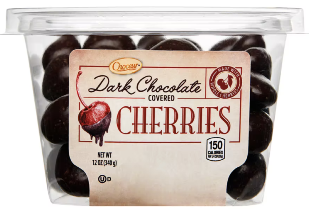 Choceur Dark Chocolate Covered Cherries 12oz