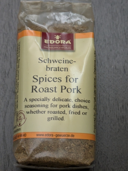 Edora Premium Quality Spices 3.5oz (Pork Roast)