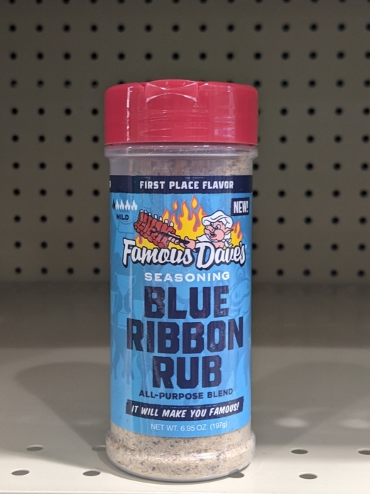 Famous Daves Rub Seasoning 6.95oz (Blue Ribbon)