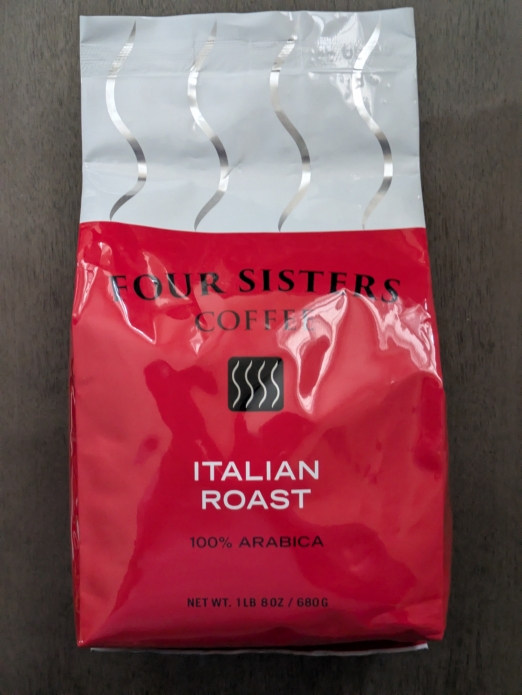 Four Sisters Italian Roast Ground Coffee 1.8lbs (Dark Roast)