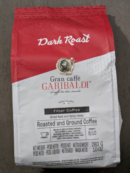 Gran Caffe Garibaldi Ground Coffee 10oz (Dark Roast)