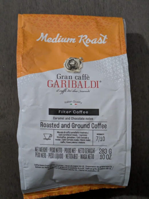 Gran Caffe Garibaldi Ground Coffee 10oz (Medium Roast)
