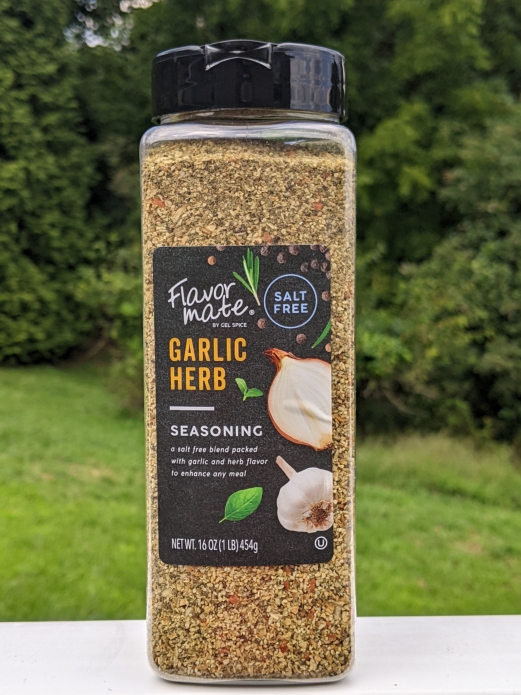 Flavor Mate Garlic Herb Seasoning 16oz (Salt Free)