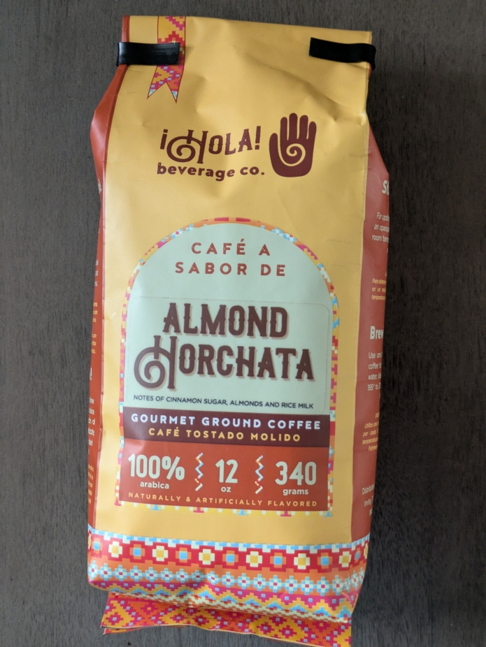 Cafe A Sabor De Premium Medium Roast Flavored Ground Coffee 12oz (Almond Horchata)