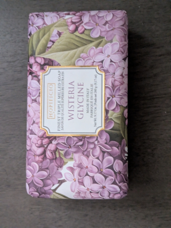 Hopificio Finest Triple Mlled Fragrance Soap 9.17oz (Wisteria Glycine)