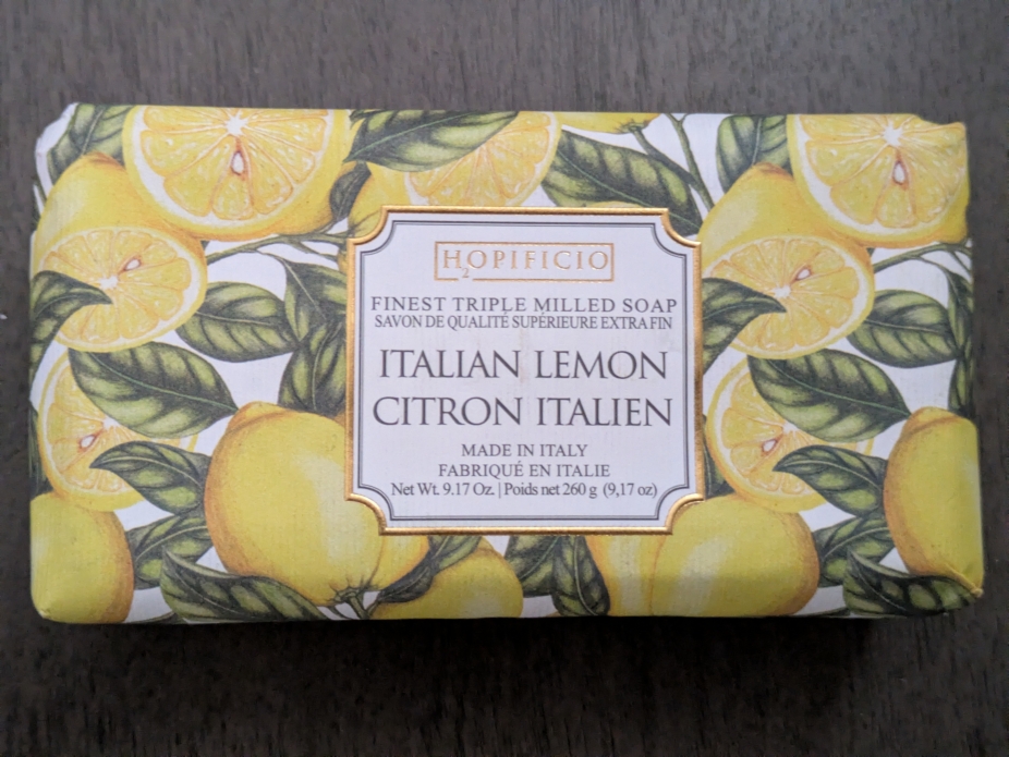 Hopificio Finest Triple Milled Fragrance Soap 9.17oz (Italian Lemon)