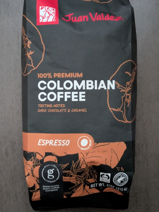 Juan Valdez Colina 100% Premium Colombian WHOLE BEAN Coffee 11oz (Espresso)