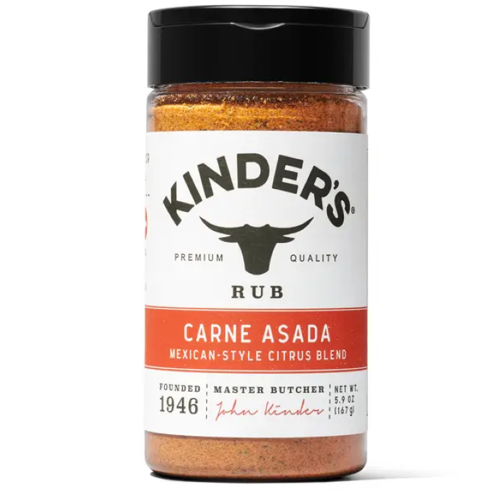 Kinders Carne Asada Mexican-Style Citrus Blend Rub 5.9oz