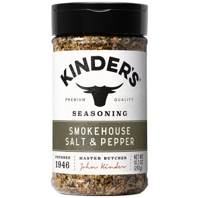Kinders Smokehouse Salt + Pepper Seasoning 10.3oz