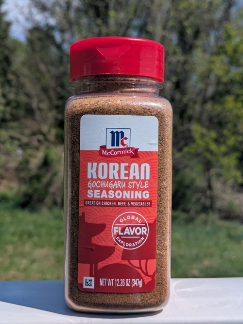 McCormick KOREAN Kochugaru Style Seasoning 12.26oz