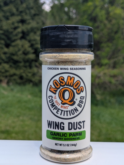 Kosmos-Q Wing Dust Chicken Wing  Seasoning 4.6oz (Garlic Parm)