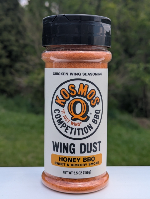 Kosmos-Q Wing Dust Chicken Wing Seasoning 5.5oz (Honey BBQ)