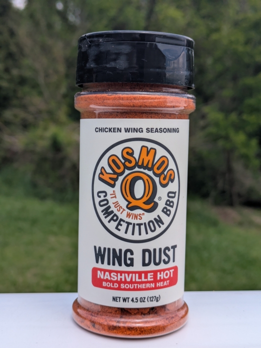 Kosmos-Q Wing Dust Chicken Wing Seasoning 4.5oz (Nashville Hot)