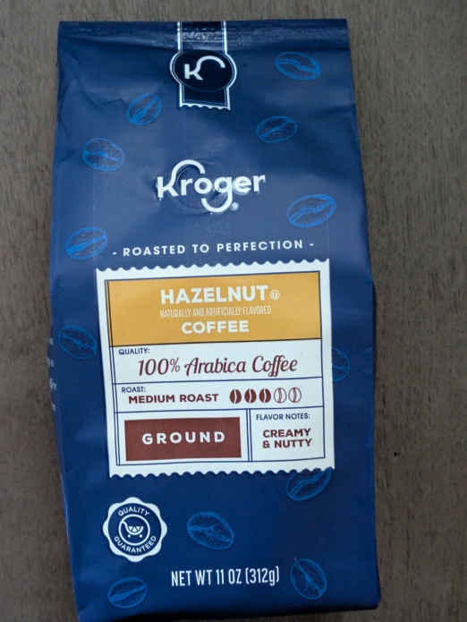 Hazelnut Flavored Ground Coffee Kroger 11oz (Medium Roast)