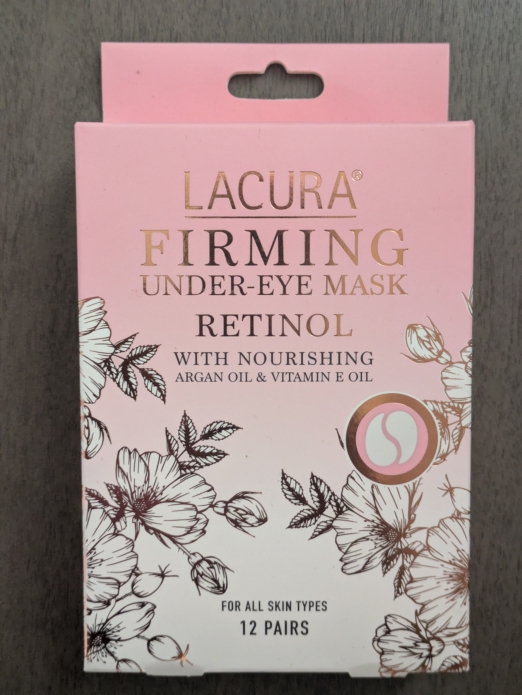Lacura Under-Eye Mask with ARGAN Oil & Vitamin-E Oil 12pairs (Retinol)