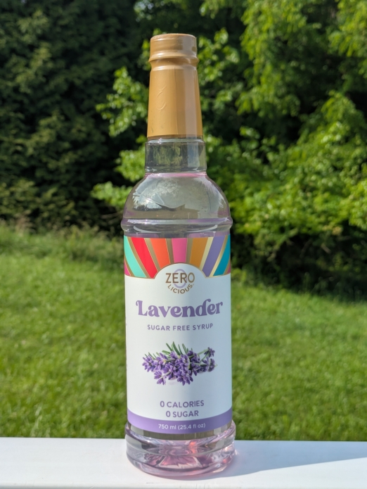 Zerolicious Sugar Free Flavored Coffee Syrup 25.4floz (Lavender)