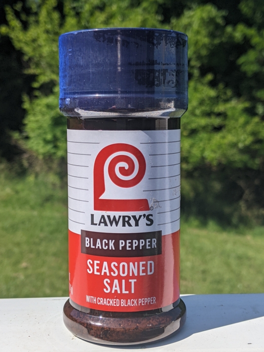 Lawrys Seasoned Salt with Cracked Black pepper 5oz