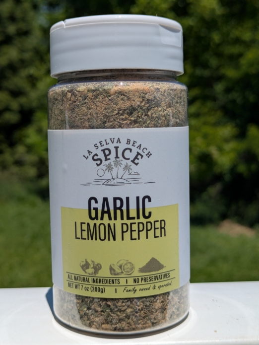 Garlic Lemon Pepper La Selva Beach Spice 7oz