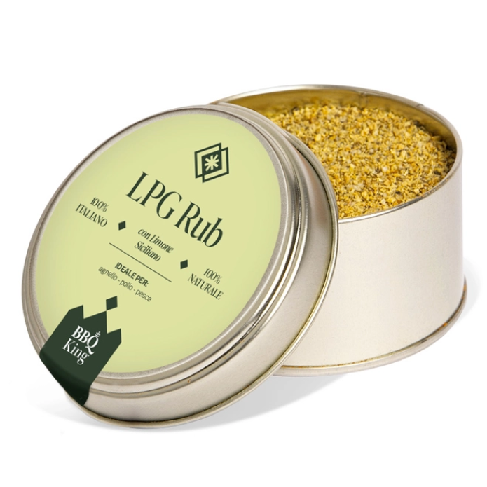 BBQ King LPG [Lemon, Pepper, Garlic] Rub 70g