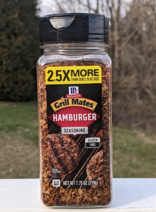 McCormick Grill Mates Seasoning 7.75oz (Hamburger)