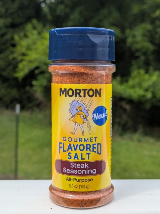 Morton Gourmet Flavored All Purpose Salt 5.1oz  (Steak Seasoning)