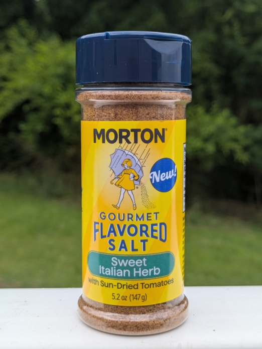 Morton Gourmet Flavored with Sun-Dried Tomatoes Salt 5.2oz/147g (Sweet Italian Herb)