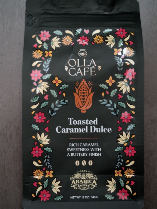 Olla Cafe Toasted Cramel Dulce Flavored Coffee 12oz