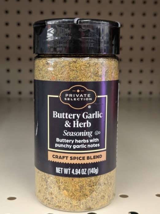 Private Selection Buttery Garlic and Herb Seasoning Shaker 4.94oz