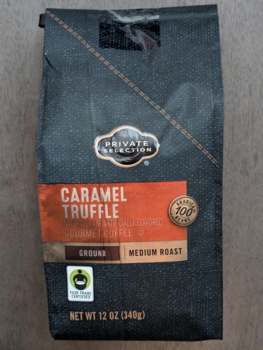 Private Selection Caramel Truffle Flavored Ground Coffee 12oz (Medium Roast)