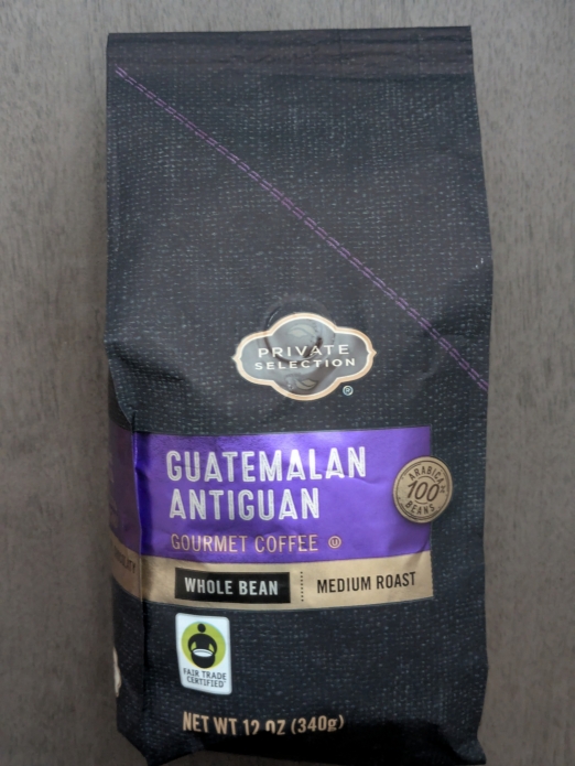 Private Selection Guatemalan Antiguan Single Origin Whole Bean Coffee 12oz (Medium Roast)