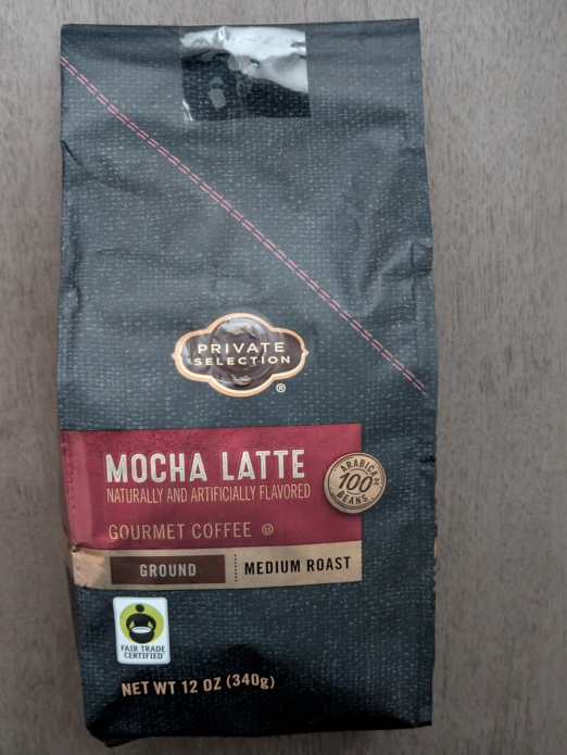 Private Selection Mocha Latte Ground Coffee 12oz (Medium Roast)