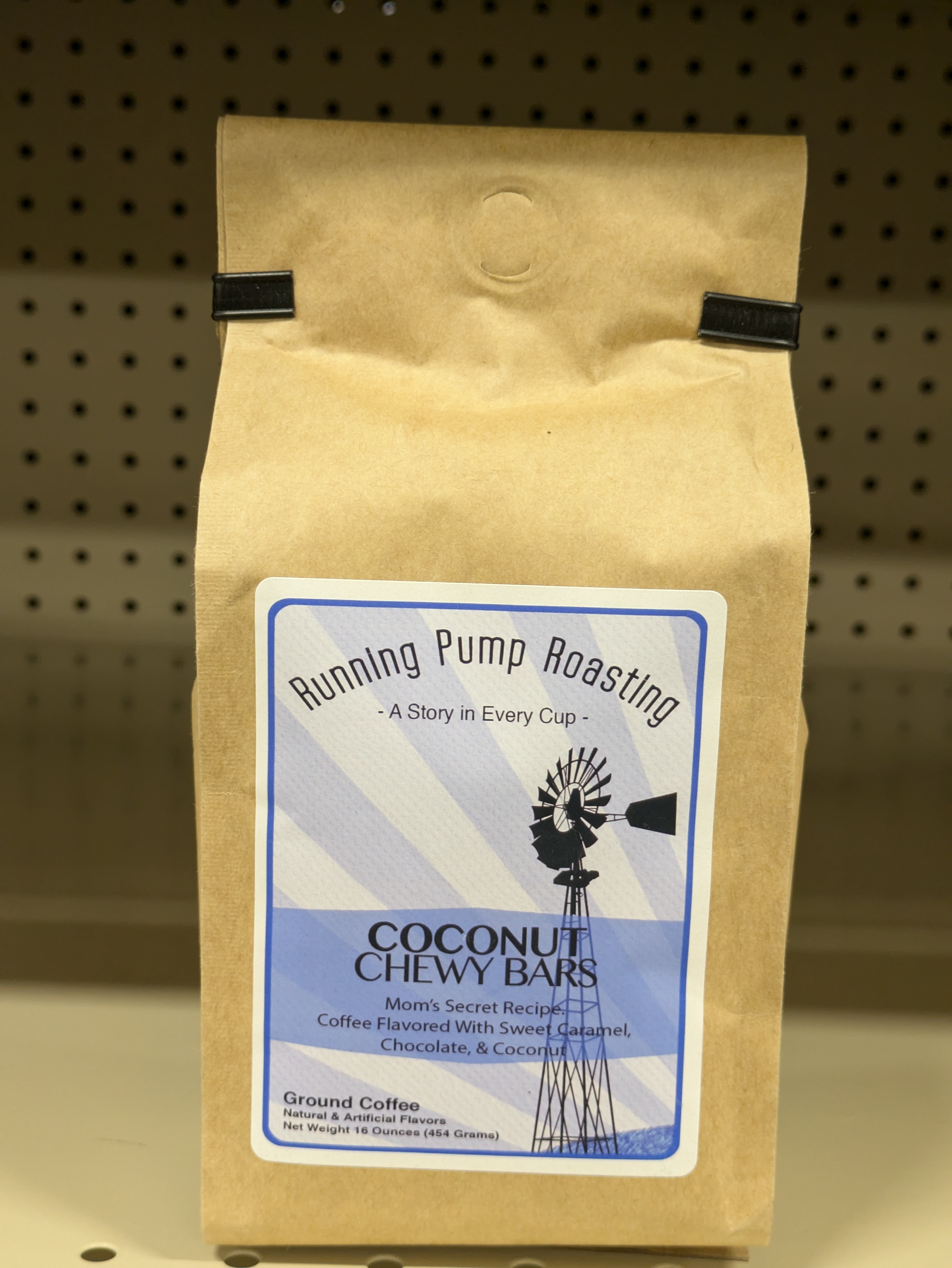 Coconut Chewy Bars Flavored Ground Coffee 1Lb