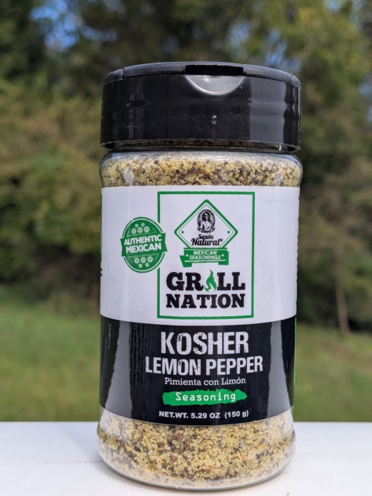 Sazon Grail Nation Kosher Lemon Pepper Seasoning 5.29oz