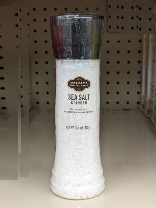 Sea Salt Grinder Private Selection 11.4oz