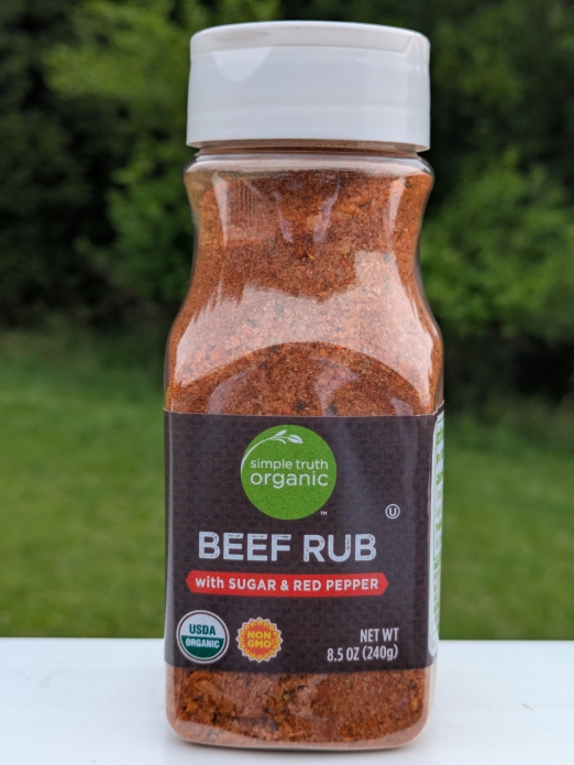 Organic Beef Rub Simple Truth  8.5oz