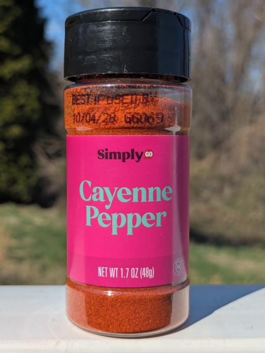 SimplyGO Cayenne Pepper 1.7oz