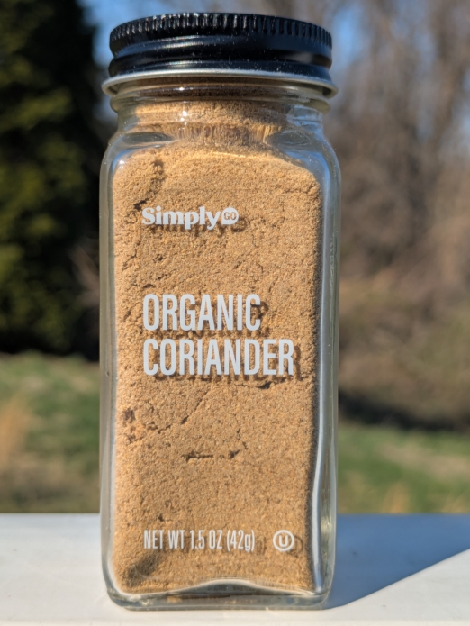Organic Coriander SimplyGO 1.5oz
