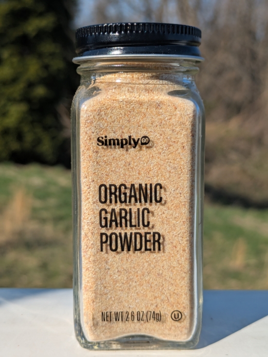 Organic Garlic Powder SimplyGO 2.6oz