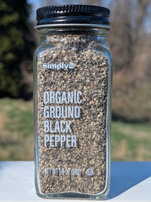 Organic Ground Black Pepper SimplyGO 1.9oz