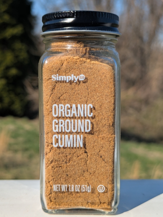 Organic Ground Cumin SimplyGO 1.8oz