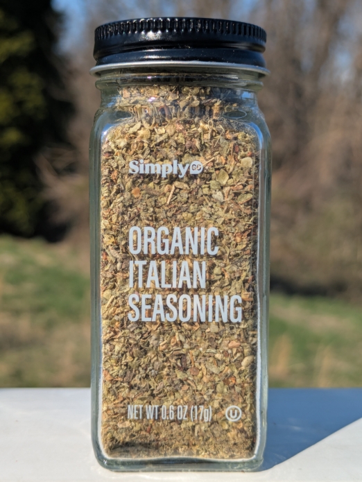 Organic Italian Seasoning SimplyGO 0.8oz